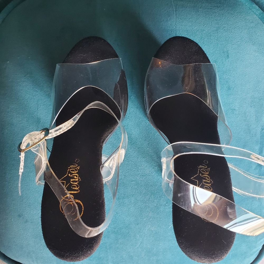 Pleasers Esteem 708 Pole Dance Heels - Picture 6 of 15